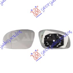 Mirror Glass, exterior mirror Aftermarket 013807601