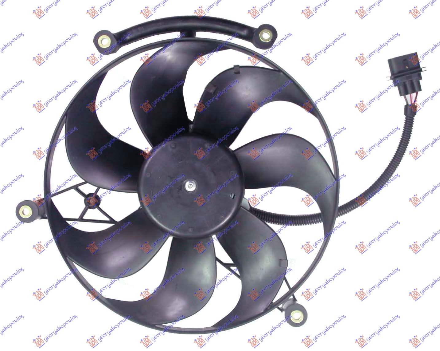 Fan, engine cooling Aftermarket 017206440