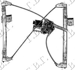 Window Regulator Aftermarket 017207052