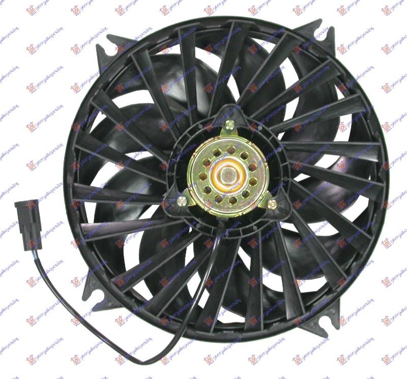 Fan, engine cooling Aftermarket 019606440