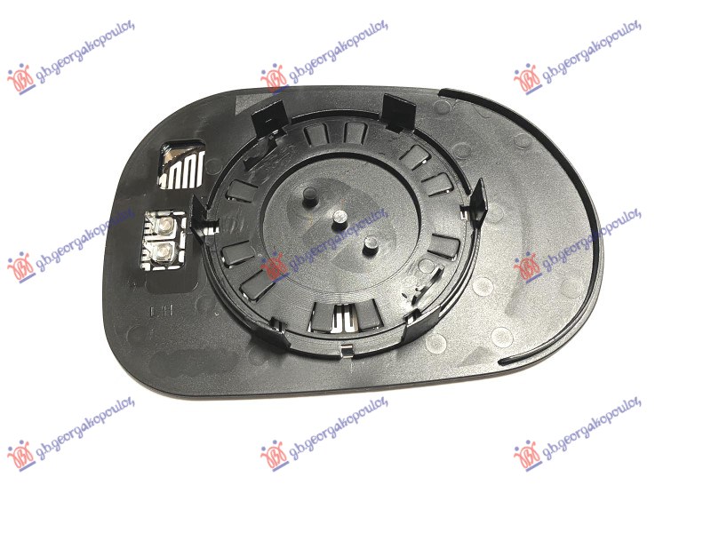 Mirror Glass, exterior mirror Aftermarket 019907602