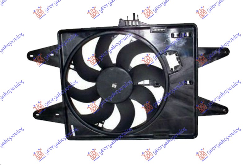 Fan, engine cooling Aftermarket 022806480
