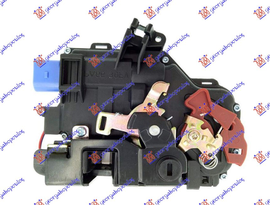 ΚΛΕΙΔΑΡΙΑ ΠΟΡΤΑΣ ΠΙΣΩ ΗΛΕΚΤΡΟΜΑΓΝΗΤΙΚΗ (7pins) (Α ΠΟΙΟΤΗΤΑ) ΔΕΞΙΑ για SKODA OCTAVIA 5 2004-2008 (1Z3/1Z5)