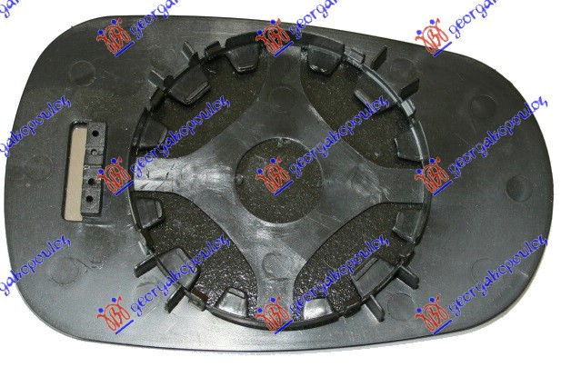 Mirror Glass, exterior mirror Aftermarket 024407602