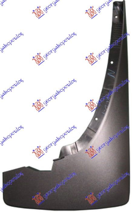 ΛΑΣΠΩΤΗΡΑΣ ΕΜΠΡΟΣ για NISSAN P/U (D40) NAVARA 2WD-4WD 05-10