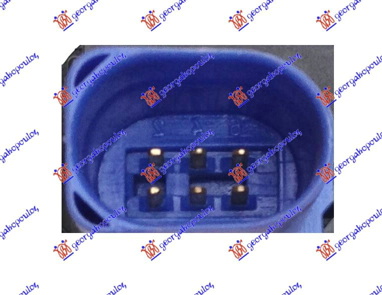 ΚΛΕΙΔΑΡΙΑ ΠΟΡΤΑΣ ΠΙΣΩ ΗΛΕΚΤΡΟΜΑΓΝΗΤΙΚΗ (6pins) (Α ΠΟΙΟΤΗΤΑ) ΑΡΙΣΤΕΡΑ για SEAT IBIZA 2002-2008 (6L1)
