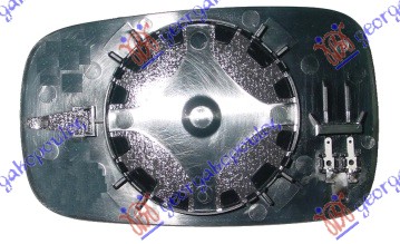 Mirror Glass, exterior mirror Aftermarket 026807612