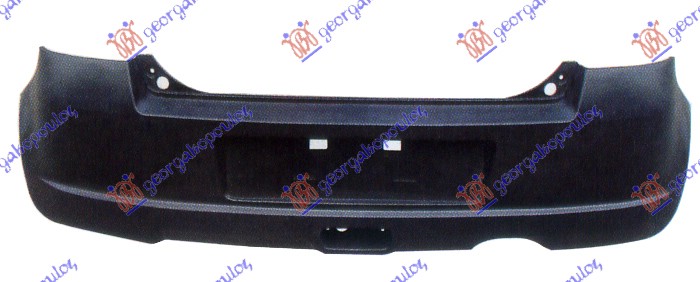 ΠΡΟΦΥΛΑΚΤΗΡΑΣ ΠΙΣΩ -08 ΒΑΦ. (Β ΠΟΙΟΤΗΤΑ) για SUZUKI SWIFT H/B 06-11