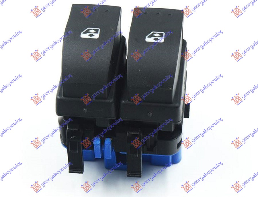 Switch, window regulator Aftermarket 046507177