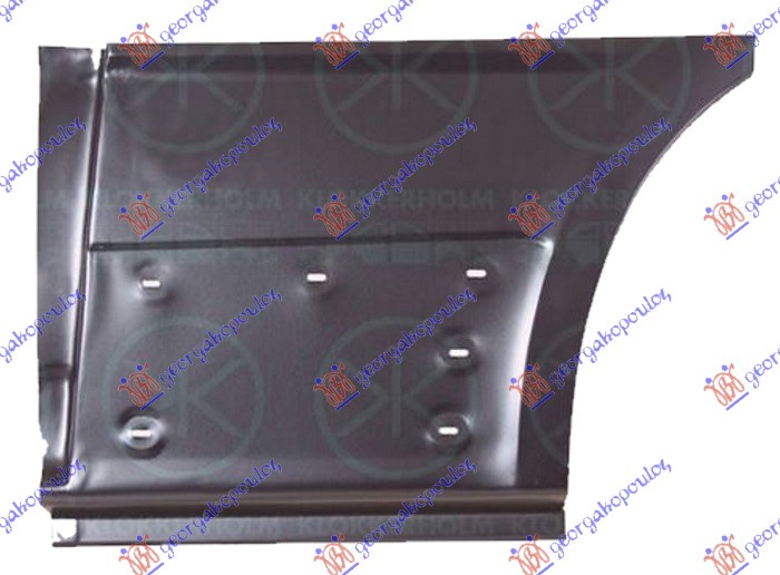 ΓΩΝΙΑ ΠΙΣΩ ΦΤΕΡΟΥ (ΕΜΠΡΟΣ ΚΟΜΜΑΤΙ) (3498 MM) για NISSAN PRIMASTAR 06-16