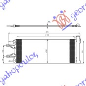 Condenser, air conditioning Aftermarket 637006410