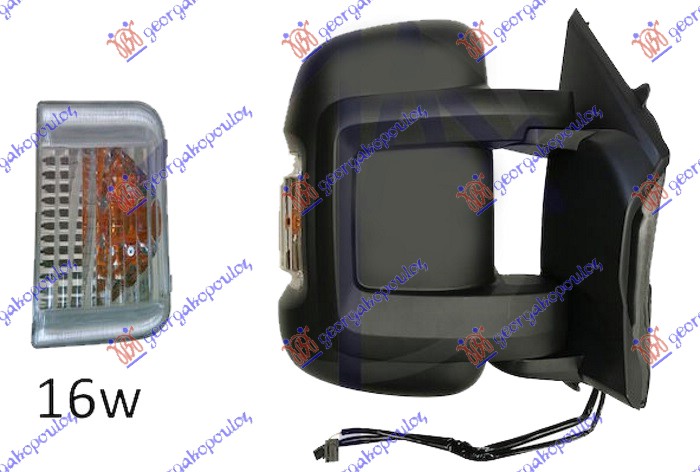 Exterior Mirror Aftermarket 196807596