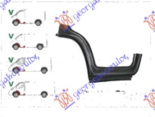 ΜΑΡΣΠΙΕ (ΜΕ ΦΡΥΔΙ ΕΜΠΡΟΣ & ΚΟΛΩΝΑ) για PEUGEOT BOXER 14-