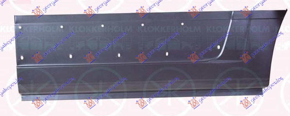 ΦΥΛΛΟ ΠΟΡΤΑΣ ΕΜΠΡΟΣ ΚΑΤΩ ΕΞΩ (4035 mm) για PEUGEOT BOXER 14-