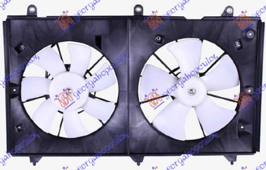 ΒΕΝΤΙΛΑΤΕΡ ΔΙΠΛΟ ΚΟΜΠΛΕ 2.0-2.4 ΒΕΝΖΙΝΗ για HONDA ACCORD 2003-2008 (CL/CN/CW/CU/CM)
