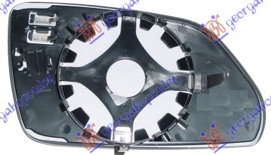Mirror Glass, exterior mirror Aftermarket 023607602
