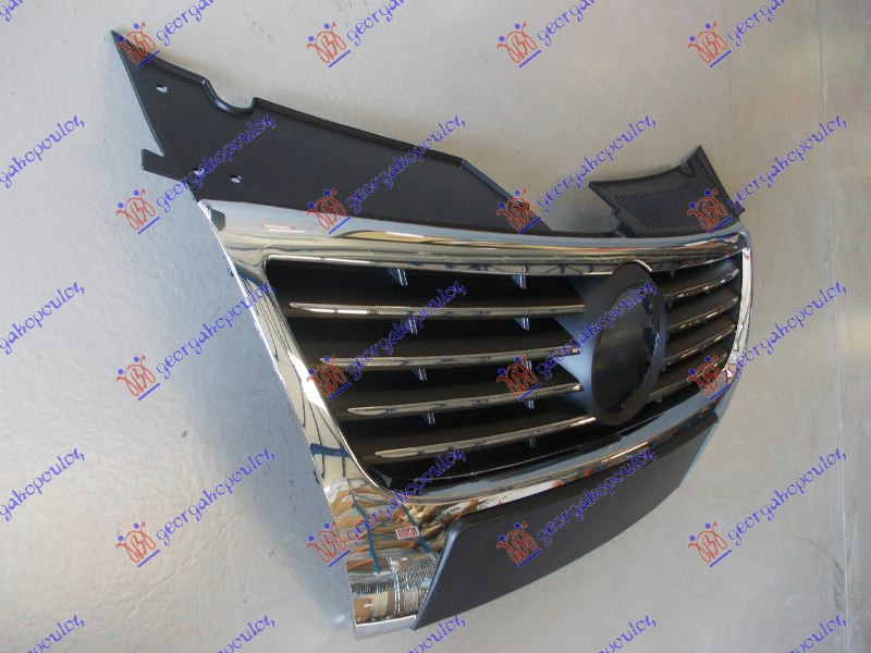 ΜΑΣΚΑ ΚΟΜΠΛΕ (ΧΡΩΜΙΟ/ΜΑΥΡΟ ΔΙΧΤΥ) για VW PASSAT 2005-2011 (3C2/3C5)
