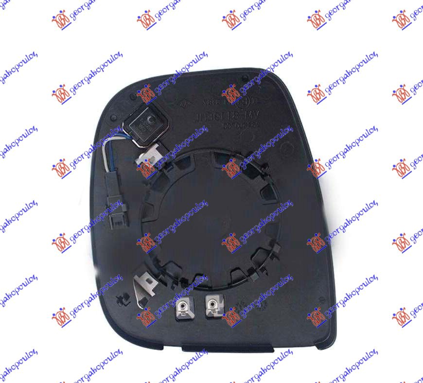 Mirror Glass, exterior mirror Aftermarket 205207621