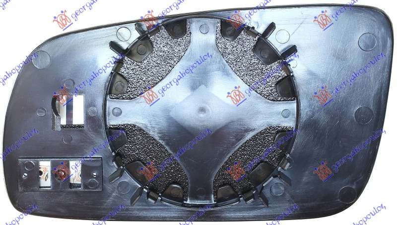 Mirror Glass, exterior mirror Aftermarket 033807621