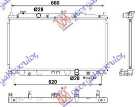 Radiator, engine cooling Aftermarket 342006315