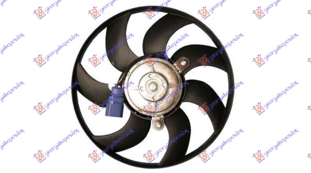 Fan, engine cooling Aftermarket 127006470