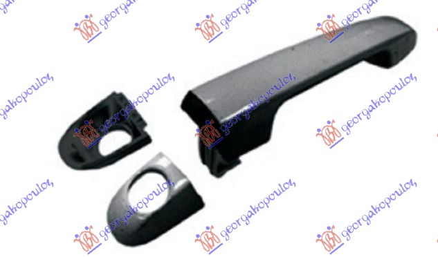 ΧΕΡΟΥΛΙ ΠΟΡΤΑΣ ΕΜΠΡΟΣ ΕΞΩ ΚΟΜΠΛΕ για HYUNDAI i20 12-14