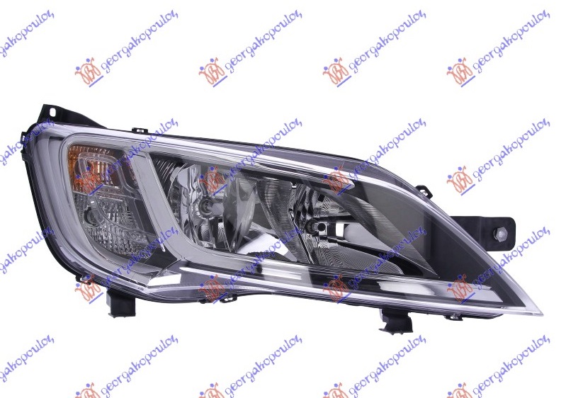 Headlight Aftermarket 196805133