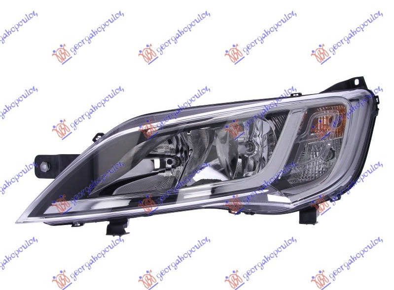 Headlight Aftermarket 196805134