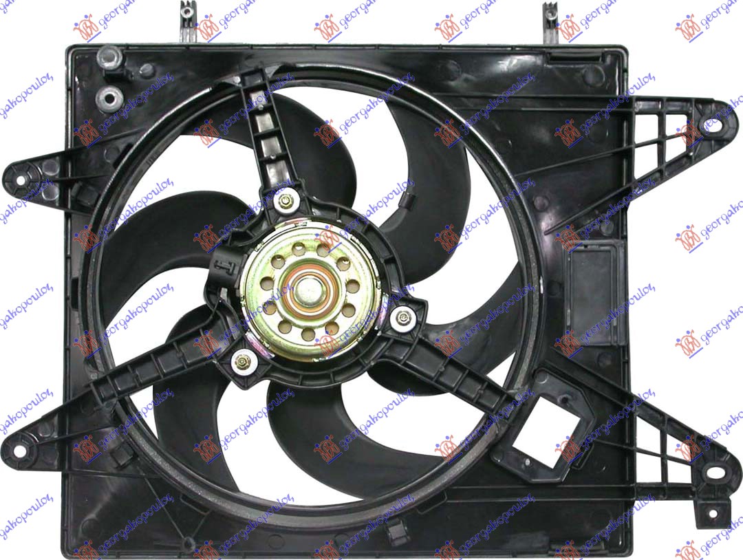 Fan, engine cooling Aftermarket 040906450