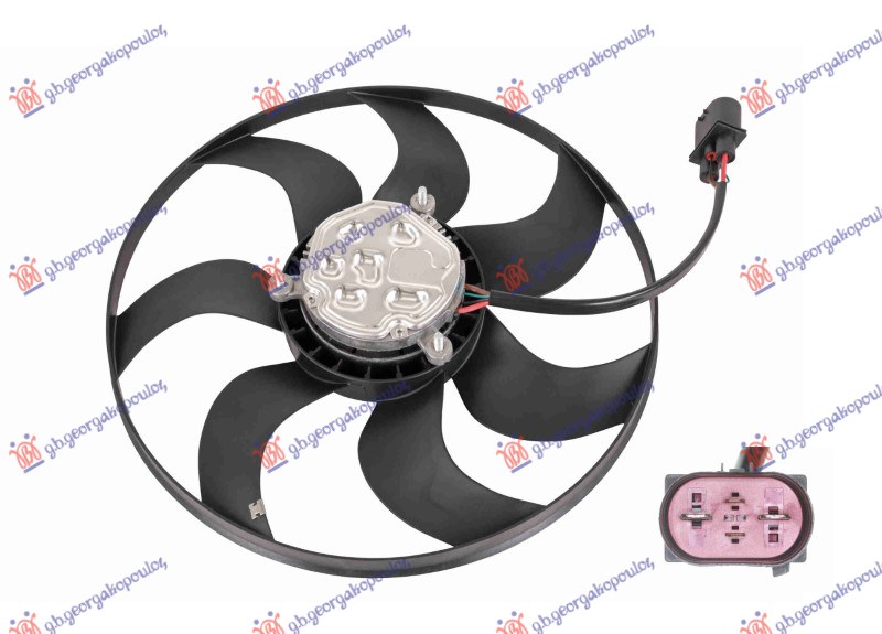 Fan, engine cooling Aftermarket 127006475