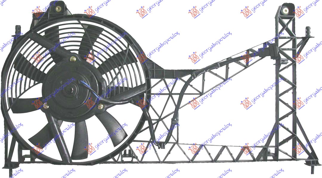 Fan, engine cooling Aftermarket 041106450