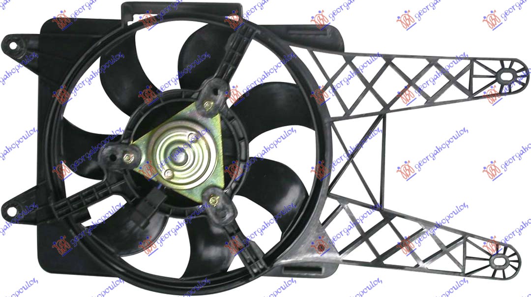 Fan, engine cooling Aftermarket 043906460