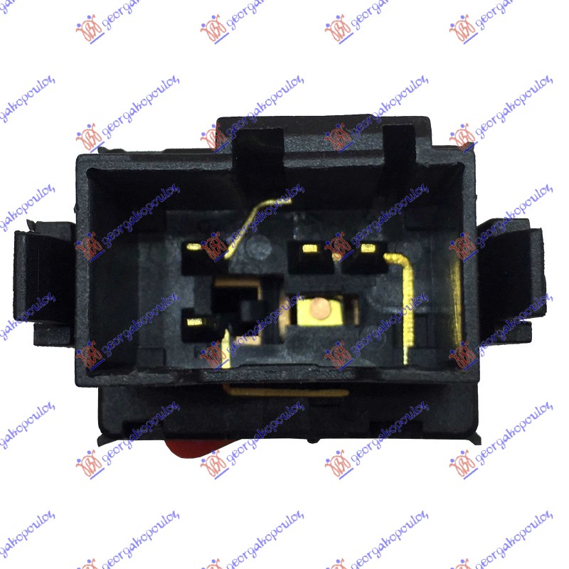 ΔΙΑΚΟΠΤΗΣ ΑΛΑΡΜ (4pin) για SKODA FABIA 1999-2007 (6Y2/6Y3/6Y5)