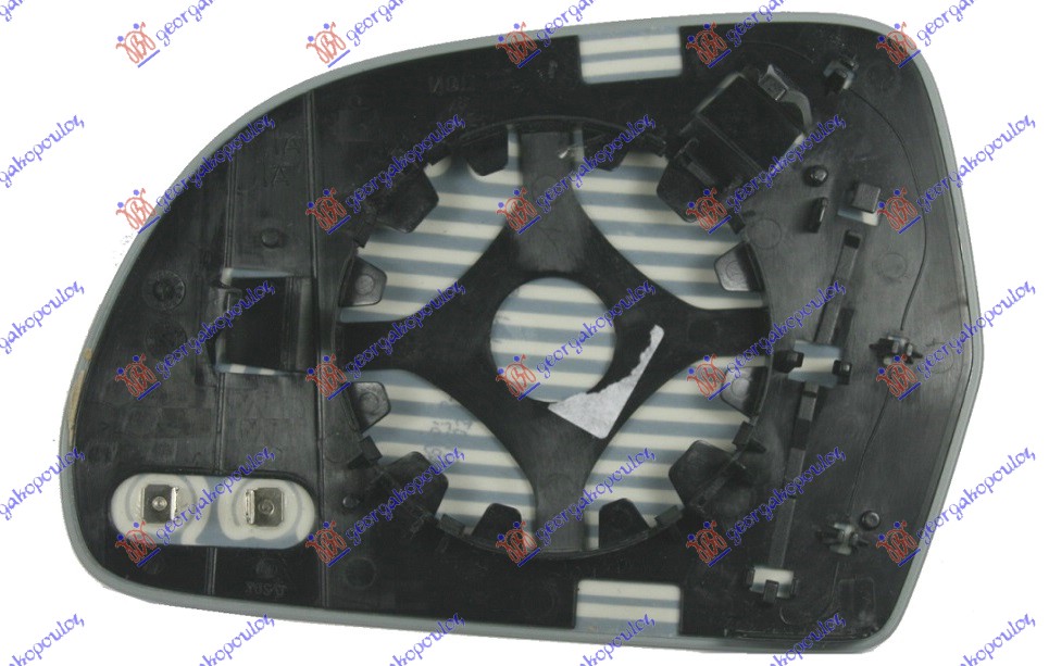 Mirror Glass, exterior mirror Aftermarket 745007611
