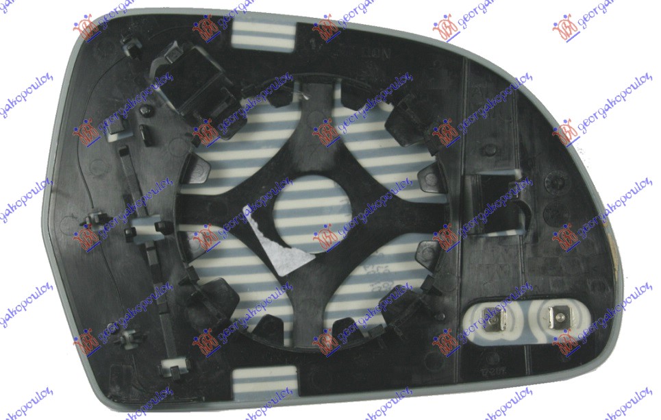 Mirror Glass, exterior mirror Aftermarket 745007612