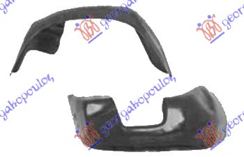 ΘΟΛΟΣ ΕΜΠΡΟΣ ΠΛΑΣΤΙΚΟΣ για OPEL KADETT E 88-90