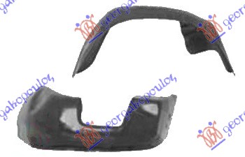 ΘΟΛΟΣ ΕΜΠΡΟΣ ΠΛΑΣΤΙΚΟΣ για OPEL KADETT E 88-90