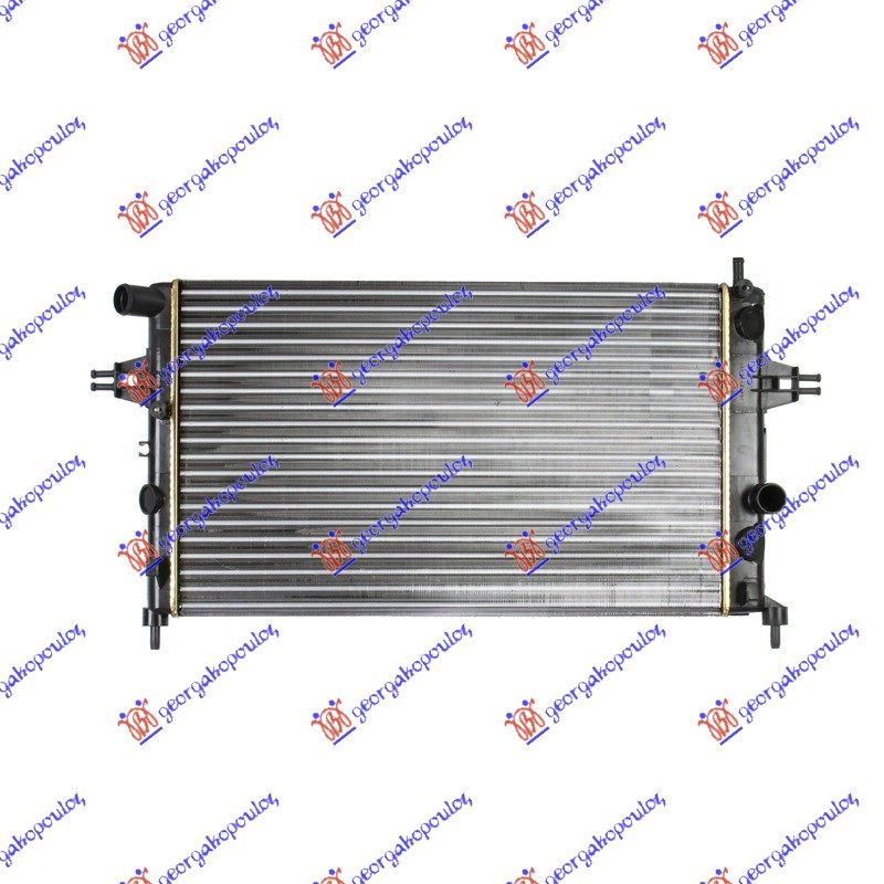 ΨΥΓΕΙΟ 1.2cc - A/C (540x380) ΠΑΡΟΧΕΣ ΠΛΕΥΡΑ ΣΥΝΟΔΗΓΟΥ (NRF) για OPEL ASTRA G 1998-2004 (T98/F35)