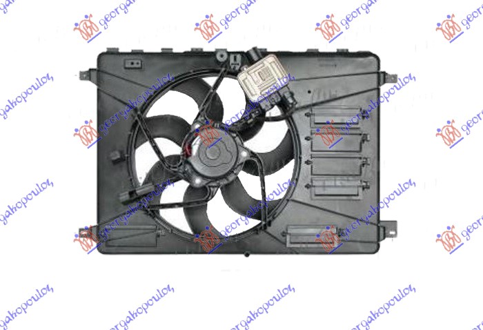 Fan, engine cooling Aftermarket 053706450