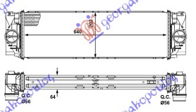 Charge Air Cooler Aftermarket 539006210