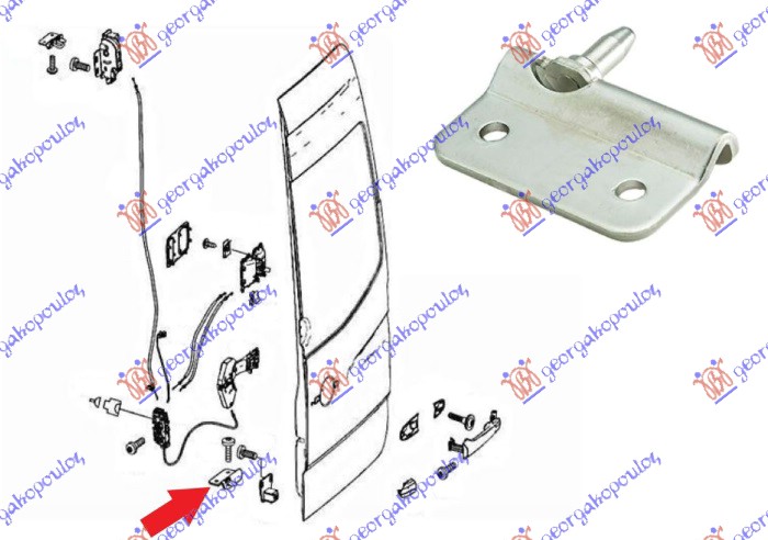 Door Catch Aftermarket 539007251