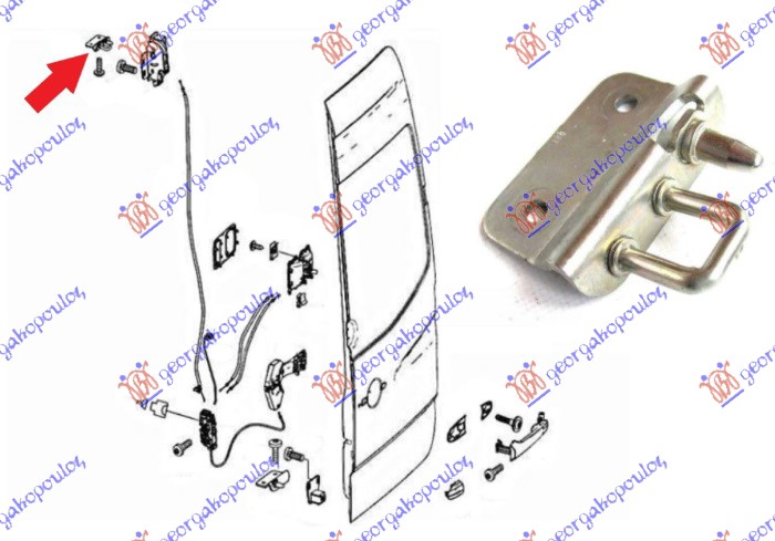 Door Catch Aftermarket 539007252