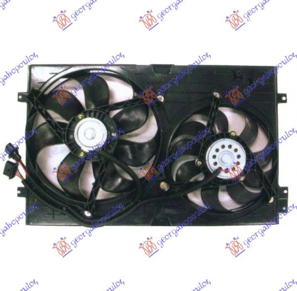 Fan, A/C condenser Aftermarket 062006460