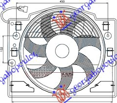 ΒΕΝΤΙΛΑΤΕΡ A/C ΚΟΜΠΛΕ (ΧΩΡΙΣ ΠΛΑΚΕΤΑ) ΒΕΝΖΙΝΗ-ΠΕΤΡΕΛΑΙΟ για BMW SERIES 3 SDN 1999-2002 (E46)