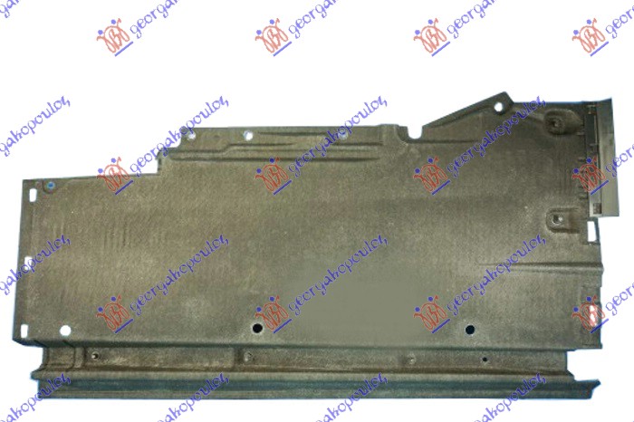 ΠΛΑΣΤΙΚΟ ΚΑΛΥΜΜΑ ΔΑΠΕΔΟΥ ΚΕΝΤΡΙΚΟ (SPORTBACK) για AUDI A5 11-16