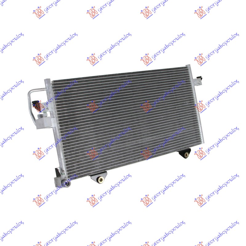 ΨΥΓΕΙΟ A/C ΒΕΝΖΙΝΗ (610x345) για AUDI 80 1991-1994 (8C2/8C5)