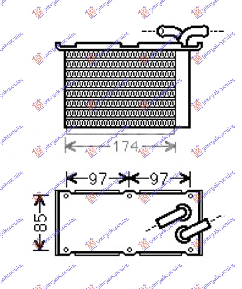 Charge Air Cooler Aftermarket 750006260