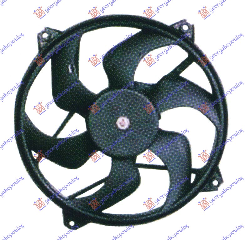 Fan, engine cooling Aftermarket 064006440