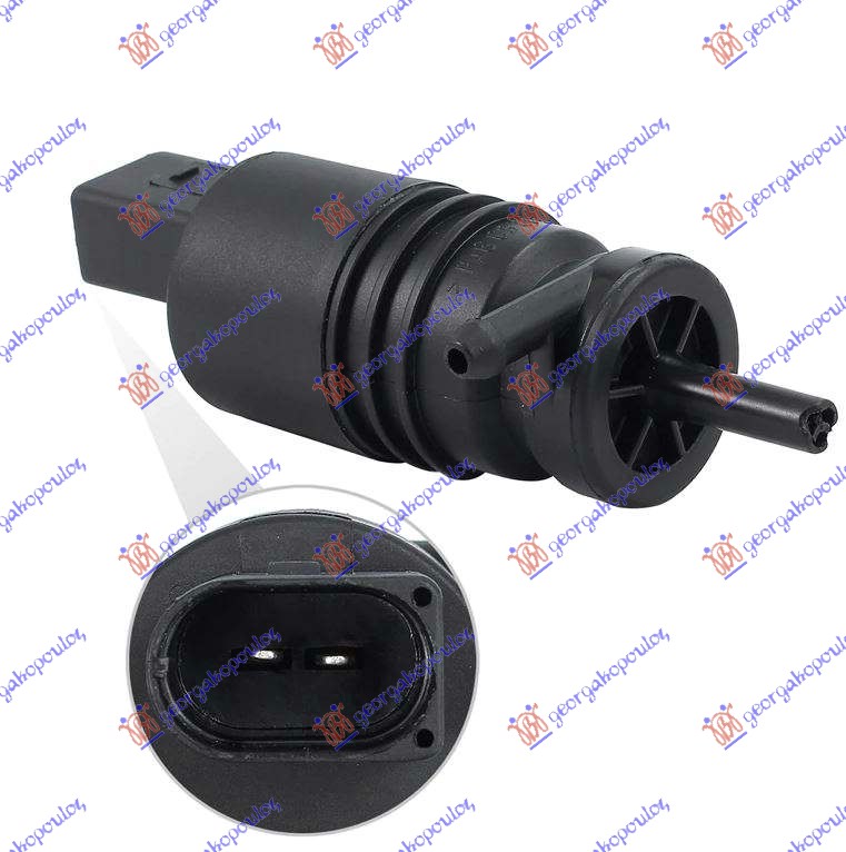 Washer Fluid Pump, window cleani Aftermarket 893008450
