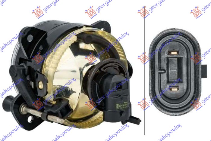 ΠΡΟΒΟΛΕΑΣ ΟΜΙΧΛΗΣ (ΗΒ4) (HELLA) ΔΕΞΙΑ για VW TRANSPORTER 2003-2010 (T5) (7HA/7HH/7EA/7EH)